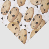 Mousseline Chocolat Chip Cookies Baking Gift Tissu Papier (Détail)