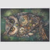 Mousseline Chouette à vapeur 1 papier découpage (Recto)