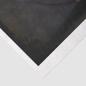 Mousseline Citrouilles d'Halloween en papier tissu (Détail)