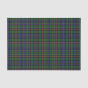 Mousseline Clan Allison Tartan Plaid Tissu Papier