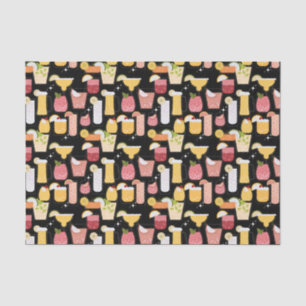 Mousseline Cocktails Papier Tissu