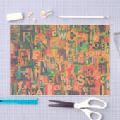 Mousseline Collage d'art Tissu ou papier découpage (Artisanat)