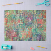 Mousseline Collage d'art Tissu ou papier découpage (Artisanat)