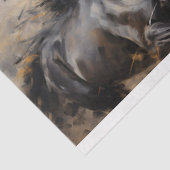 Mousseline Collage de Cheval sauvage 3 papier de découpage (Détail)
