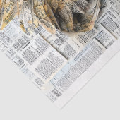 Mousseline Collage en papier illisible stratifié AS4 (Détail)