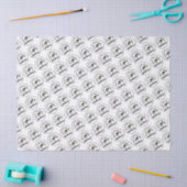 Mousseline Comment je prends mon café ? Papier mouchoir (Artisanat)