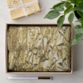 Mousseline Conception abstraite plaquée par papier (Cadeau)