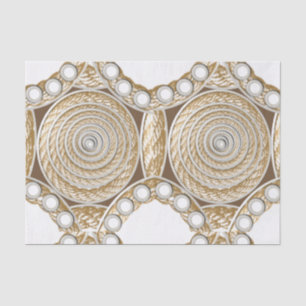 Mousseline Corde en papier de tissu décoratif