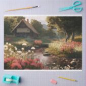 Mousseline Cottage enchanté 2 Papier de découpage (Artisanat)
