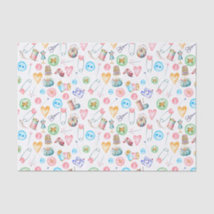 Mousseline Coudre du papier de tissus