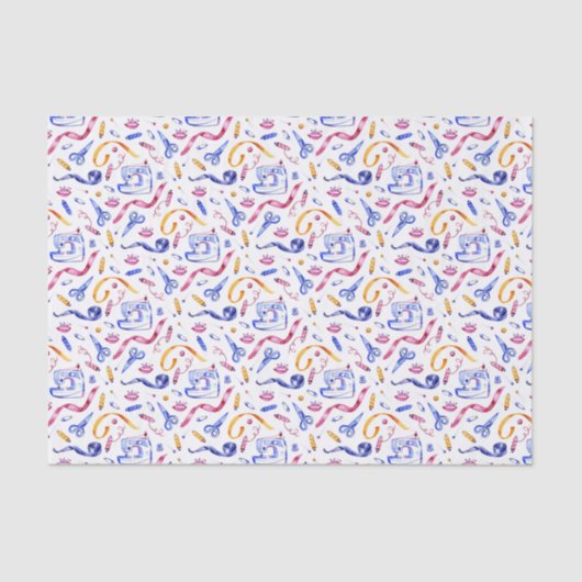 Mousseline Coudre du papier de tissus (Recto)