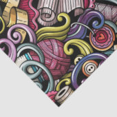 Mousseline Couture - Tricot envelopper papier cadeau (Détail)