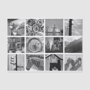 Mousseline Créez-vous votre propre photo Collage papier papie