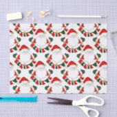 Mousseline Croyez en Père Noël-WHITE-TISSUE WRAPPER PAPIER (Artisanat)