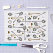 Mousseline Cuillères en papier de tissus (Artisanat)