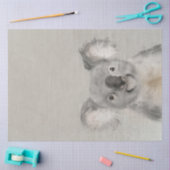 Mousseline Cute Australian Koala Decoupage papier de papier t (Artisanat)