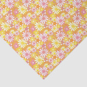 Mousseline Daisées d'été Papier de tissus (Détail)