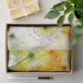 Mousseline DANDELIONS papier découpage (Cadeau)
