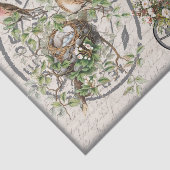 Mousseline Dans le papier de fond du jardin (Détail)