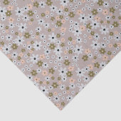 Mousseline Danses Papier Tissu Rose (Détail)