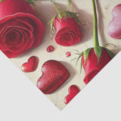 Mousseline Découpage Cadeaux de Jour des Valentines Papier Ti (Détail)