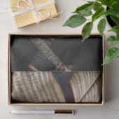 Mousseline Découpage - Guitare de chat et musique - Papier de (Cadeau)