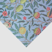 Mousseline Découpage papier de tissus bleu William Morris (Détail)