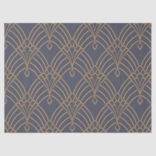 Mousseline Découpage papier de tissus - Design de ventilateur (Recto)