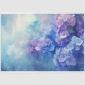 Mousseline Découpage papier Hydrangea (Recto)