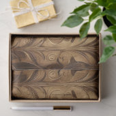 Mousseline Découpage Tissu Papier Art Déco Lady Gothique (Cadeau)