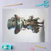 Mousseline Découpage Tissu Papier Penelope Cricket (Artisanat)