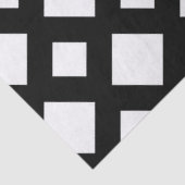 Mousseline Diamants blancs sur papier de tissus noirs (Détail)