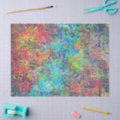 Mousseline Document d'art Abstrait ou papier de découpage (Artisanat)