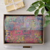 Mousseline Document d'art Abstrait ou papier de découpage (Cadeau)