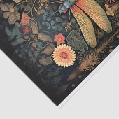 Mousseline Dragonfly in Florals 4 Decoupage Papier (Détail)
