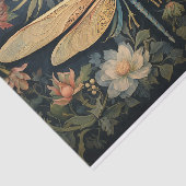 Mousseline Dragonfly in Florals 5 découpage Papier (Détail)