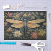 Mousseline Dragonfly in Florals 5 découpage Papier (Artisanat)