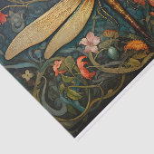 Mousseline Dragonfly in Florals 8 découpage papier (Détail)