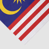 Mousseline Drapeau de Malaisie papier de tissus (Détail)