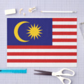 Mousseline Drapeau de Malaisie papier de tissus (Artisanat)
