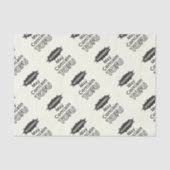 Mousseline Drôle Tofu thème Tissu Papier (Recto)