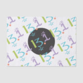 Mousseline Eclectique 13.1 Papier à thème demi-marathon (Recto)