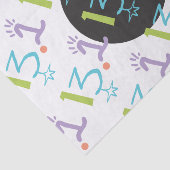 Mousseline Eclectique 13.1 Papier à thème demi-marathon (Détail)