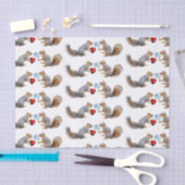 Mousseline Écureuils aiment le papier de tissus (Artisanat)