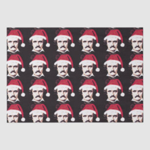 Mousseline Edgar Allan Poe Goth Papier Tissu de Noël
