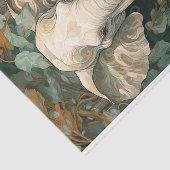 Mousseline Eléphant En Feuillage 3 Papier Découpage (Détail)