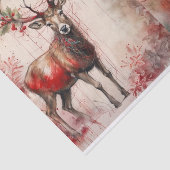 Mousseline Ensemble de papier de découpage de rennes (Détail)