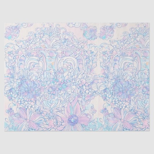 Mousseline Ensemble de papier de fond de fond enchaîné (Recto)