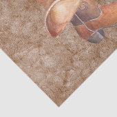 Mousseline Ensemble de papier de tissus (2) Boot et Casquette (Détail)