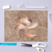 Mousseline Ensemble de papier de tissus (2) Boot et Casquette (Artisanat)